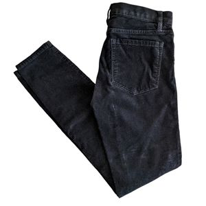 LOFT Modern Skinny Black Cords Size 2